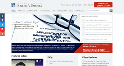 Desktop Screenshot of emenikelaw.com